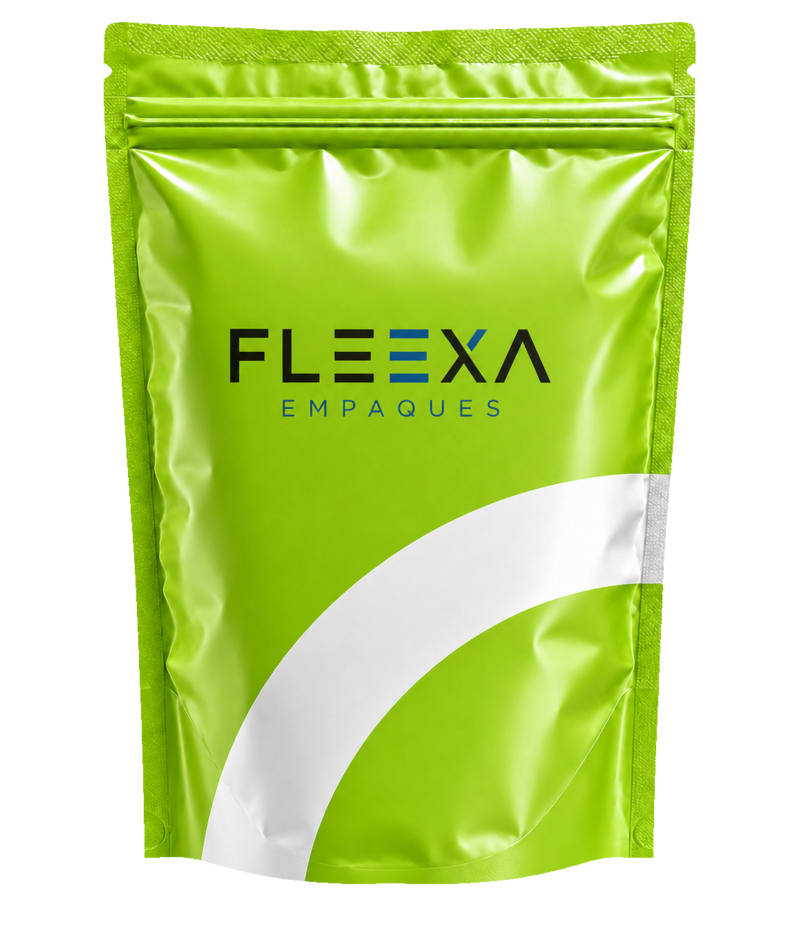 Bolsa doypack personalizada FLEEXA verde