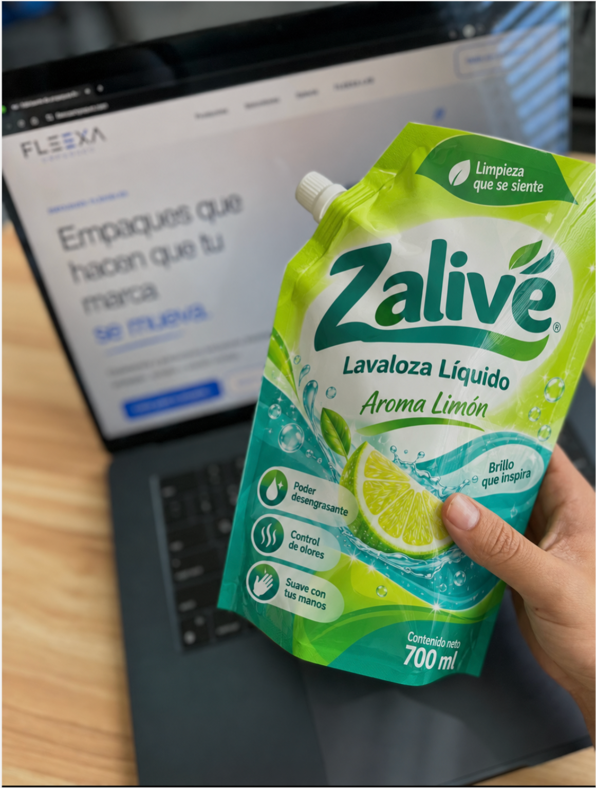 Zalivé — DOYPACK CON VÁLVULA